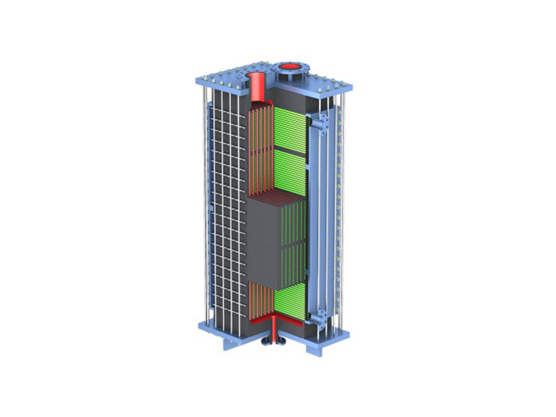 Cubic Block Hole Type Graphite Heat Exchanger