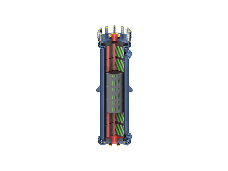 YKB Cylindrical Block Hole Type Graphite Heat Exchanger